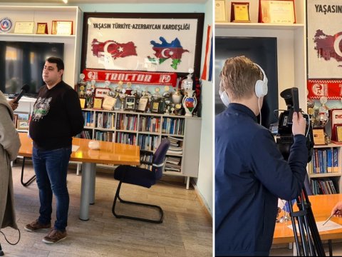 Niderlandlı tələbələr II Qarabağ müharibəsi və onun nəticələrini öyrənirlər  