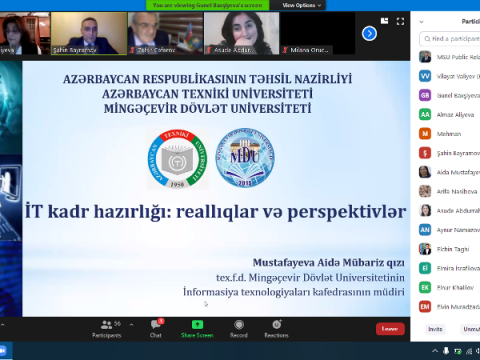 AzTU və MDU birgə təşkilatçılığı ilə növbəti nəzəri-praktiki seminar keçirilib  