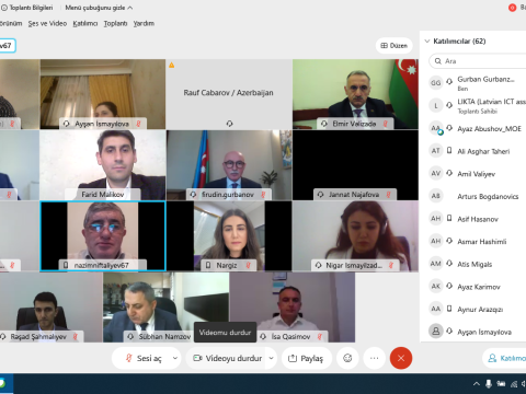 MDU  “Rəqəmli bacarıqlar üzrə tərəfdaşlıq”platformasının yaradılmasına həsr edilmiş videokonfransda təmsil olundu  