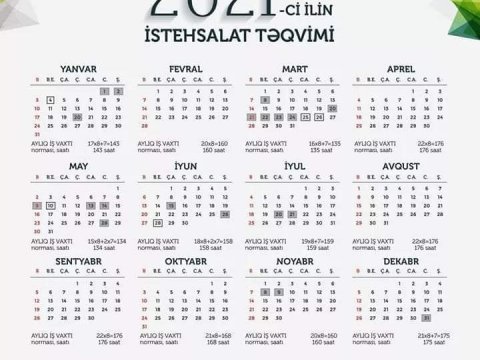 Nazirlik növbəti ilin iş vaxtını açıqladı-1920 saat