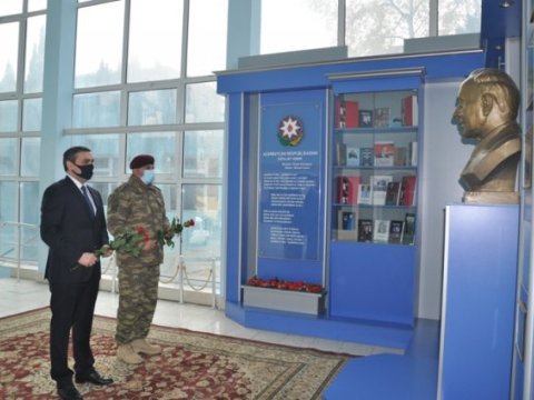 MDU-nun “Peşəkarla görüş” layihəsinin növbəti qonağı “Vətən Müharibəsi Qəhrəmanı” olub - FOTO