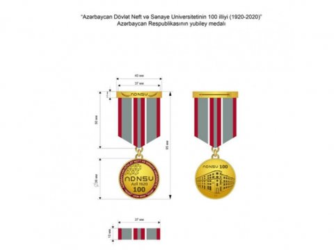 ADNSU-nun 100 illik yubiley medalı təsis EDİLDİ  