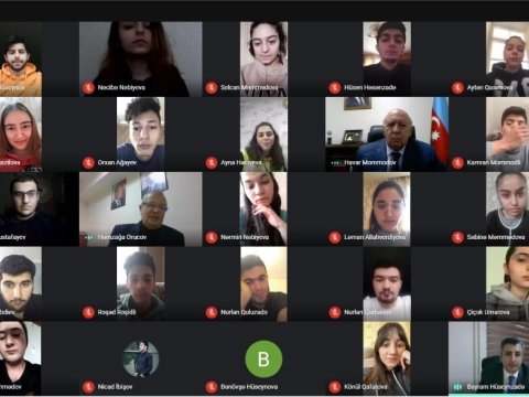 BMU-nun rektoru onlayn keçirilən imtahanları izləyib