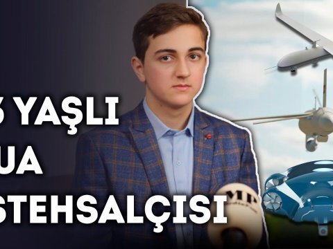 13 yaşlı  məktəbli PUA istehsal etdi - VİDEO