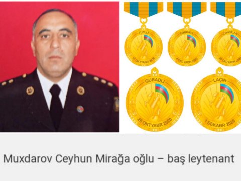 Müharibədən 5 medalla  qayıdan müəllim: “Özümə gələndə əsgərlərimi axtardım”