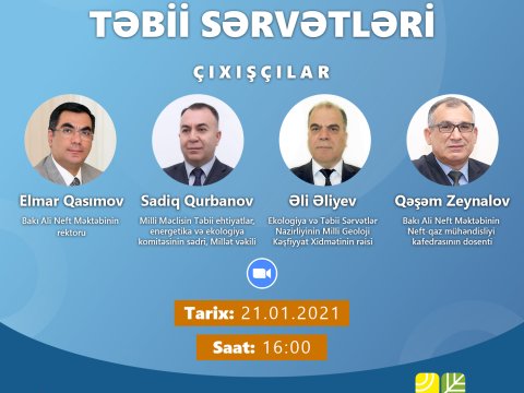   BANM-da “Qarabağın Təbii Sərvətləri” mövzusunda vebinar keçiriləcək  