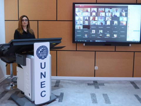 UNEC-də “Azərbaycanın Alban Xristian mirası - Xudavəng məbədi”  mövzusunda  beynəlxalq konfrans keçirildi