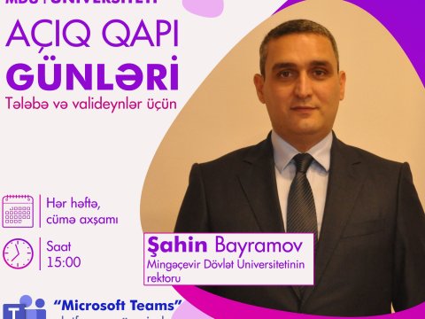 MDU-da  növbəti “Açıq qapı” günü keçiriləcək  