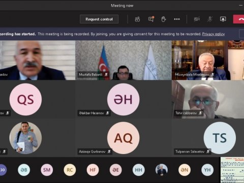ADNSU elmi fəaliyyətin gələcək inkişafı müzakirə olundu  