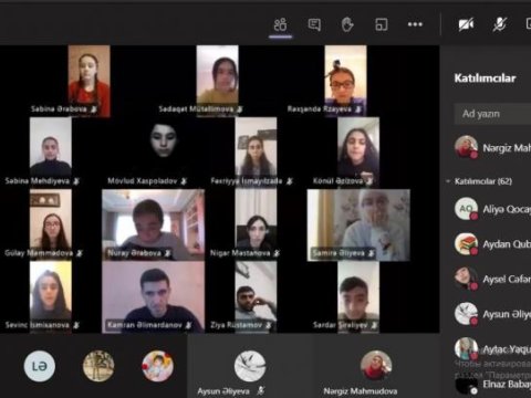 Quba məktəbliləri arasında ilk dəfə natiqlik forumu keçirlib - FOTO