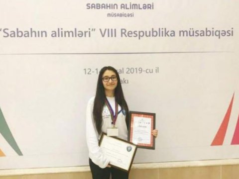 Gənc startapçı:” Prezident mükafatı məni daha da məsuliyyətli olmağa çağırır”  