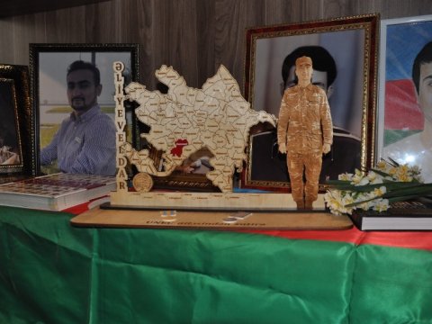 Cənnətdəki ilk doğum günü: Şəhid Eldar Əliyev (Foto)