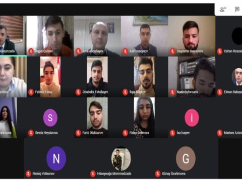 BMU-nun prorektoru universitetin tələbə təşkilatlarının rəhbərləri ilə görüşdü  
