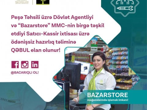 “Bacarıqlı ol” usta yanında öyrənmə proqramına start verilir