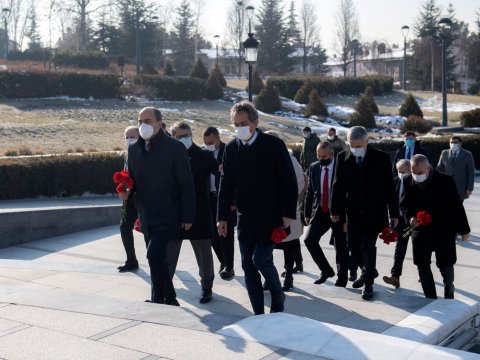 Emin Əmrullayev Ankara Universiteti və Heydər Əliyev məktəbində olub