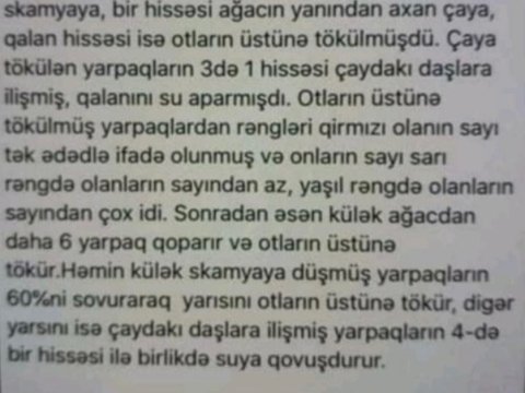 Tanınmış fizik magistr imtahanında gündəm olan sualdan DANIŞDI  