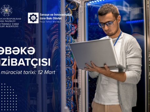 “Şəbəkə inzibatçısı” təlimləri təşkil olunacaq