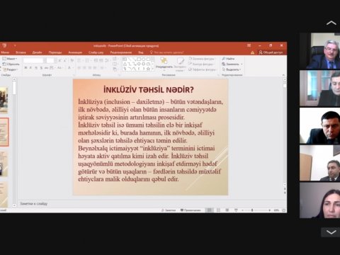 Peşə təhsili müəssisələrinin rəhbərləri üçün təlim təşkil olundu  