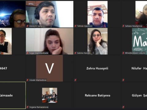 Bu fənlər üzrə hazırlıq kurslarının növbəti onlayn məşğələləri keçirilib  