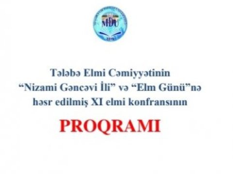 MDU-nun  Tələbə Elmi Cəmiyyətinin Xl elmi konfransı keçirilib - FOTO