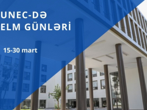 UNEC-də Elm Gününə həsr olunan silsilə tədbirlər təşkil ediləcək