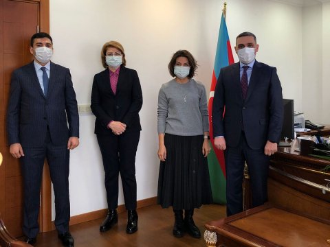 MDU rektoru Azərbaycanın İstanbuldakı Baş konsulu ilə görüşüb (FOTO)