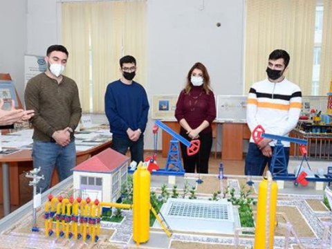 ADNSU tələbələri İdarəetmə Sistemləri İnstitutunda təcrübə keçiblər  