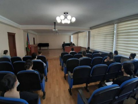 Bakı Xoreoqrafiya Akademiyasında yeniyetmələrlə bağlı maarifləndirici tədbir keçirilib - FOTO  