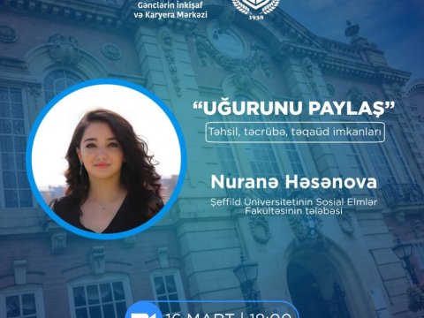 Xaricdə təqaüdlü təhsillə bağlı çox faydalı vebinar - Buradan qoşula bilərsiniz