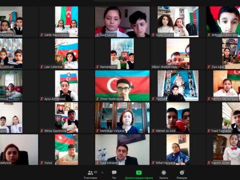 Şəhidlərin övladları ilə görüş keçirildi