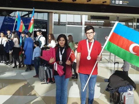 Milli olimpiadaçılarımız məşhur instituta qəbul olundular 