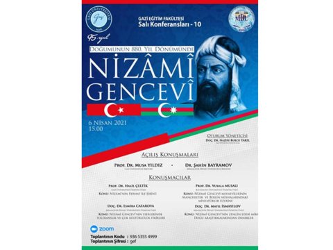 MDU Qazi Universiteti ilə birgə Nizami Gəncəvinin 880 illik yubileyinə həsr olunmuş konfrans keçirəcək  