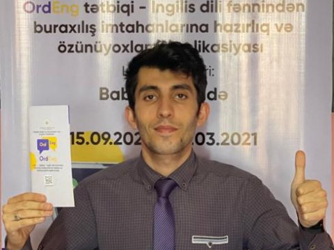 Bölgə müəllimindən çox vacib mobil tətbiq - Buraxılış imtahanları üçün faydalı olacaq 