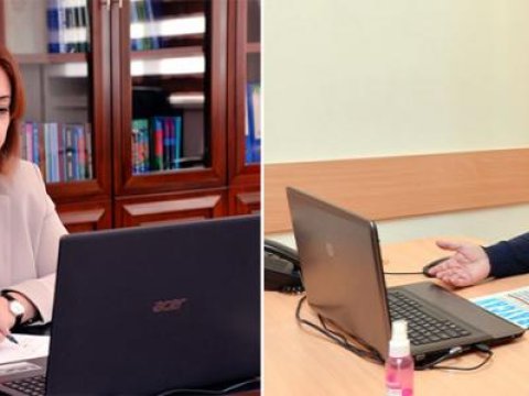 BŞTİ müdiri videoqəbul formatında vətəndaşları qəbul edib  
