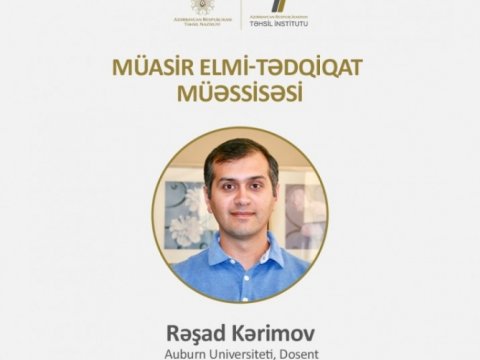 “Müasir elmi-tədqiqat müəssisəsi” mövzusunda vebinar keçiriləcək  
