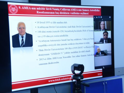 Şamaxı Astrofizika Rəsədxanasına baş direktor seçilib