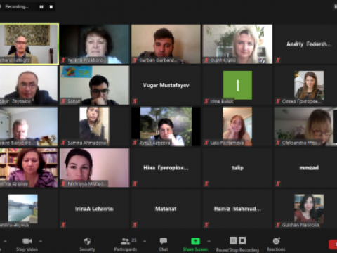 MDU və Kiyev Universiteti arasında əməkdaşlıq çərçivəsində növbəti mühazirə keçirilib  