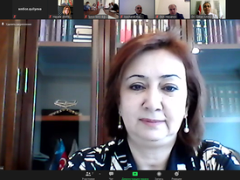 Bakı və İzmir təhsil idarələri arasında onlayn görüş keçirilib - FOTO  