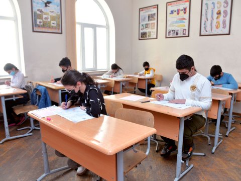 VII sinif şagirdləri arasında fənn müsabiqəsinin birinci mərhələsi keçirilib  