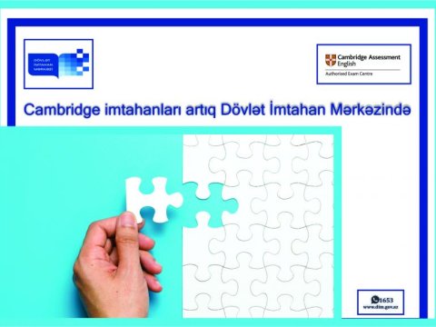      DİM “Cambridge Assessment English” imtahanlarının keçirilməsinə dair lisenziya əldə edib     