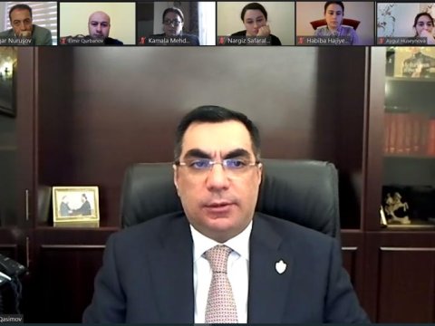 BANM-da beynəlxalq müsabiqələrdə qalib gələn tələbələri mükafatlandırıldı  