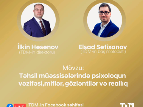 Təhsil müəssisələrində psixoloji xidmətlə bağlı vebinar keçiriləcək  