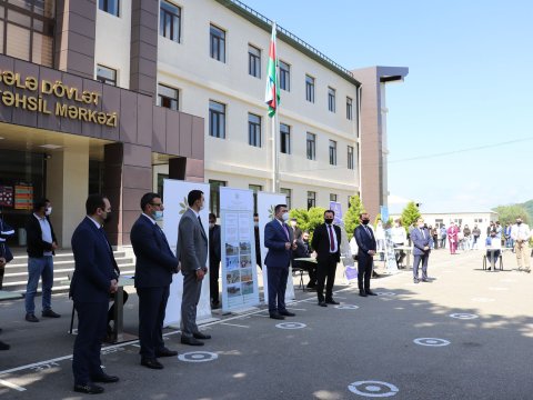Qəbələ Dövlət Peşə Təhsil Mərkəzinin təşəbbüsü ilə “Karyera və iş yarmarkası”  keçirilib