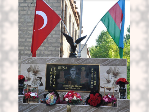 Şəhid məzunun adını daşıyan bulağın açılışı olub