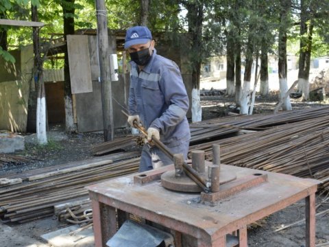 Qubanın Digah kəndində yeni məktəb binası inşa olunur- FOTO