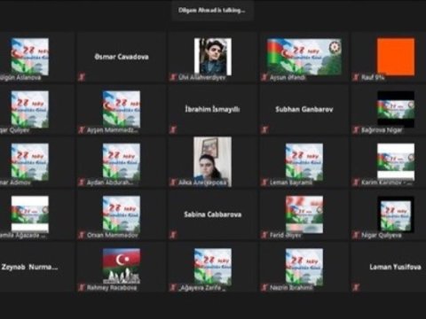 “Cümhuriyyət dövründəki Qarabağ” mövzusunda görüş keçirilib-FOTO