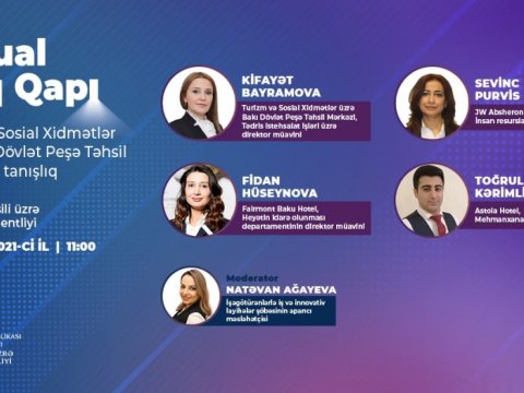 Bakı Dövlət Peşə Təhsil Mərkəzində virtual “Açıq qapı” günü təşkil olunacaq  