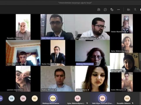 ADNSU-da seminar: Universitetdən karyeraya uğurlu keçid  