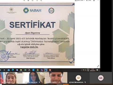 AzTU SABAH mərkəzinin 11 universitetin tələbələri üçün İT təlimləri başa çatıb- FOTO
