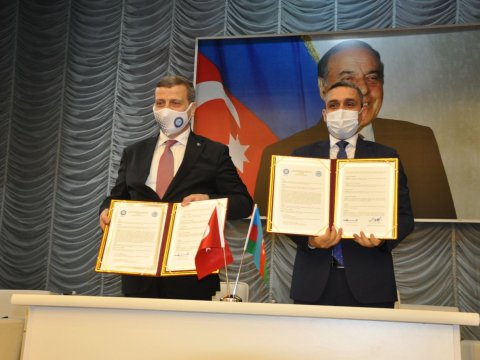 Mingəçevir Dövlət Universiteti ilə Qazi Universiteti arasında əməkdaşlıq protokolu imzalanıb  